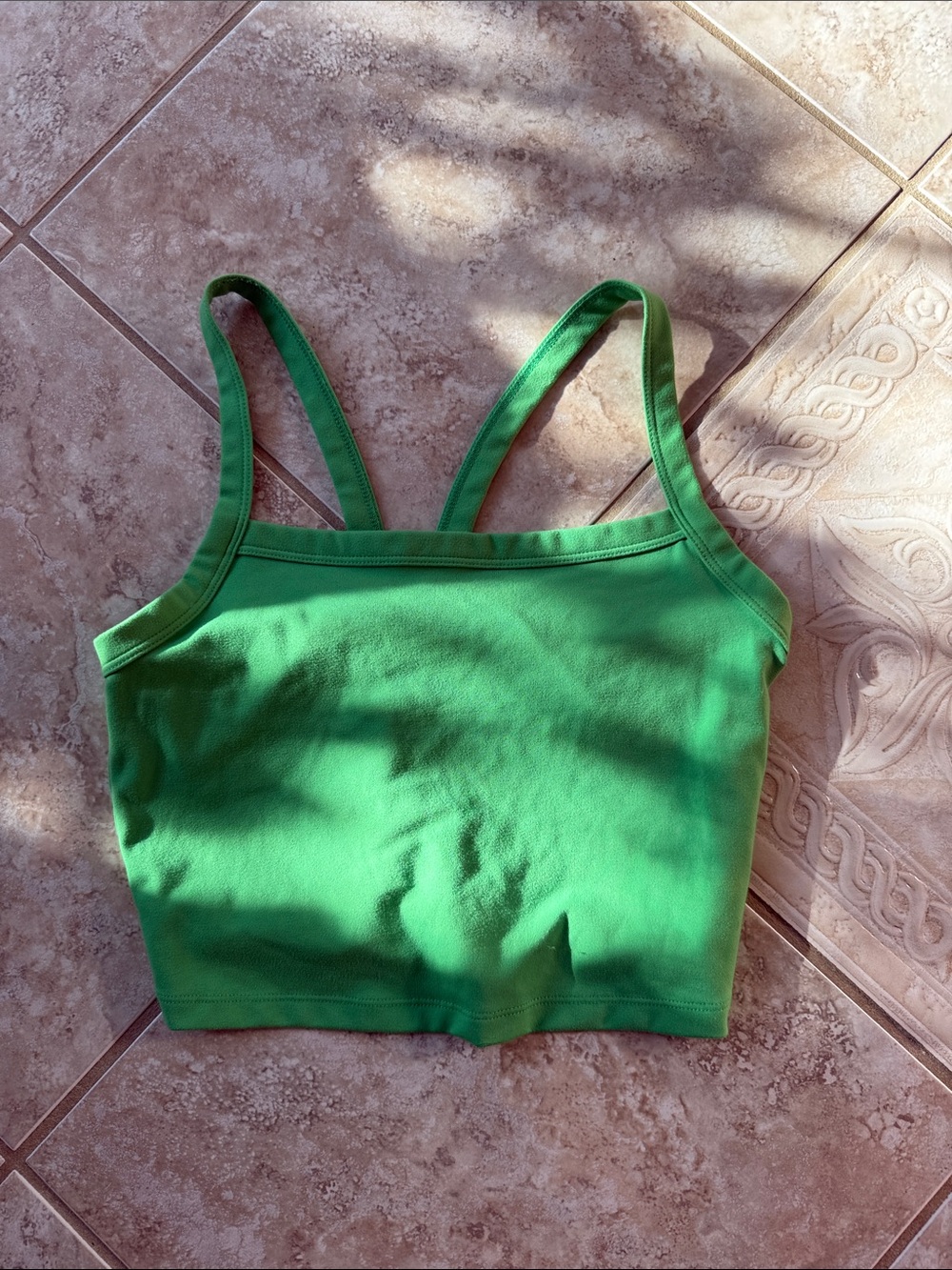wild fable Green Crop Tank Top